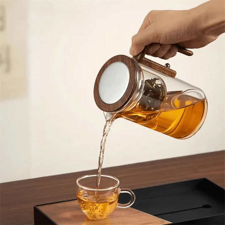 Elegant Transparent Teapot – ClearBrew
