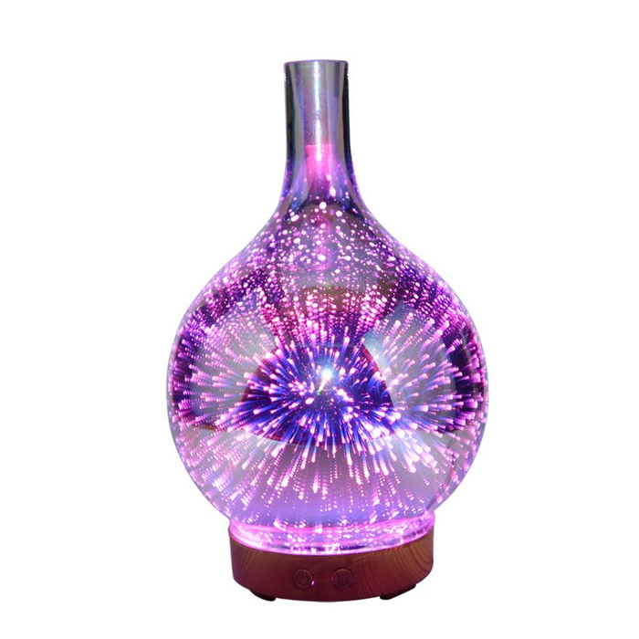 Relaxing Ambient Aromatherapy Diffuser – AuroraGlow