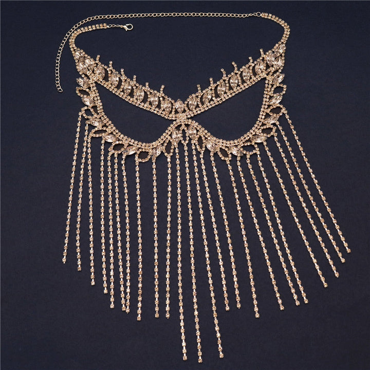 Sparkling Veil Mask | Masquerade Face Jewellery