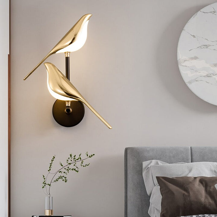 Modern Bird Wall Lamp – AviaryGlow