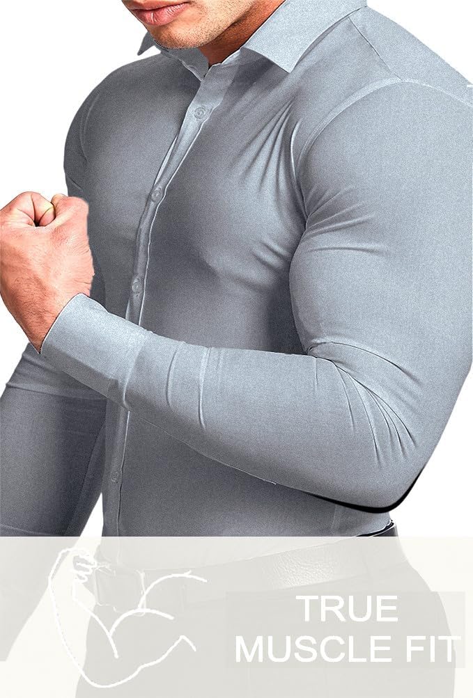 Men's Slim-Fit Shirt for Spring 2026 – Crease-Resistant – David