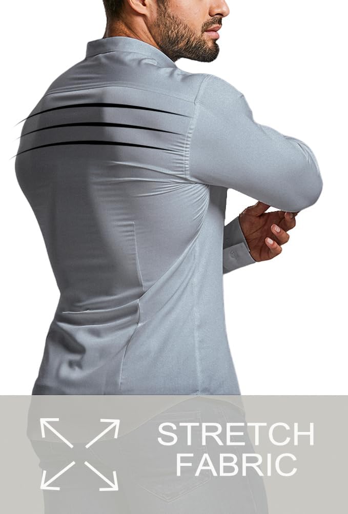 Men's Slim-Fit Shirt for Spring 2026 – Crease-Resistant – David