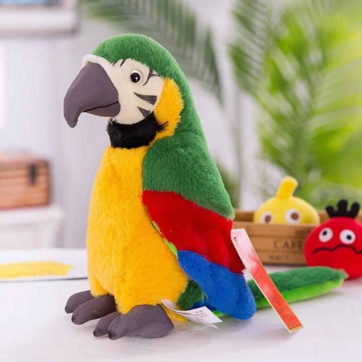 The Chattering Parrot Plush Toy - Squawkie
