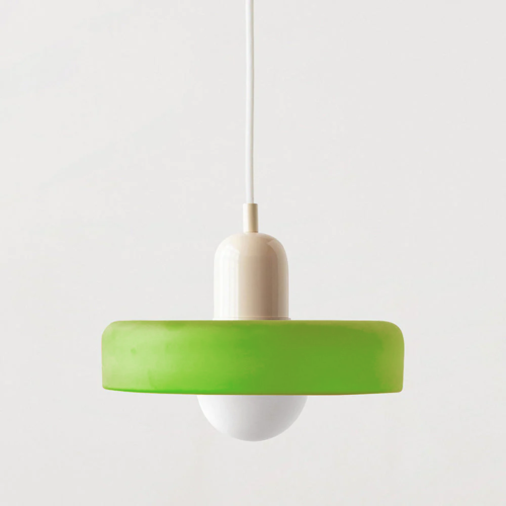 Colourful Bauhaus-Style Pendant Lamp - StiloGlas