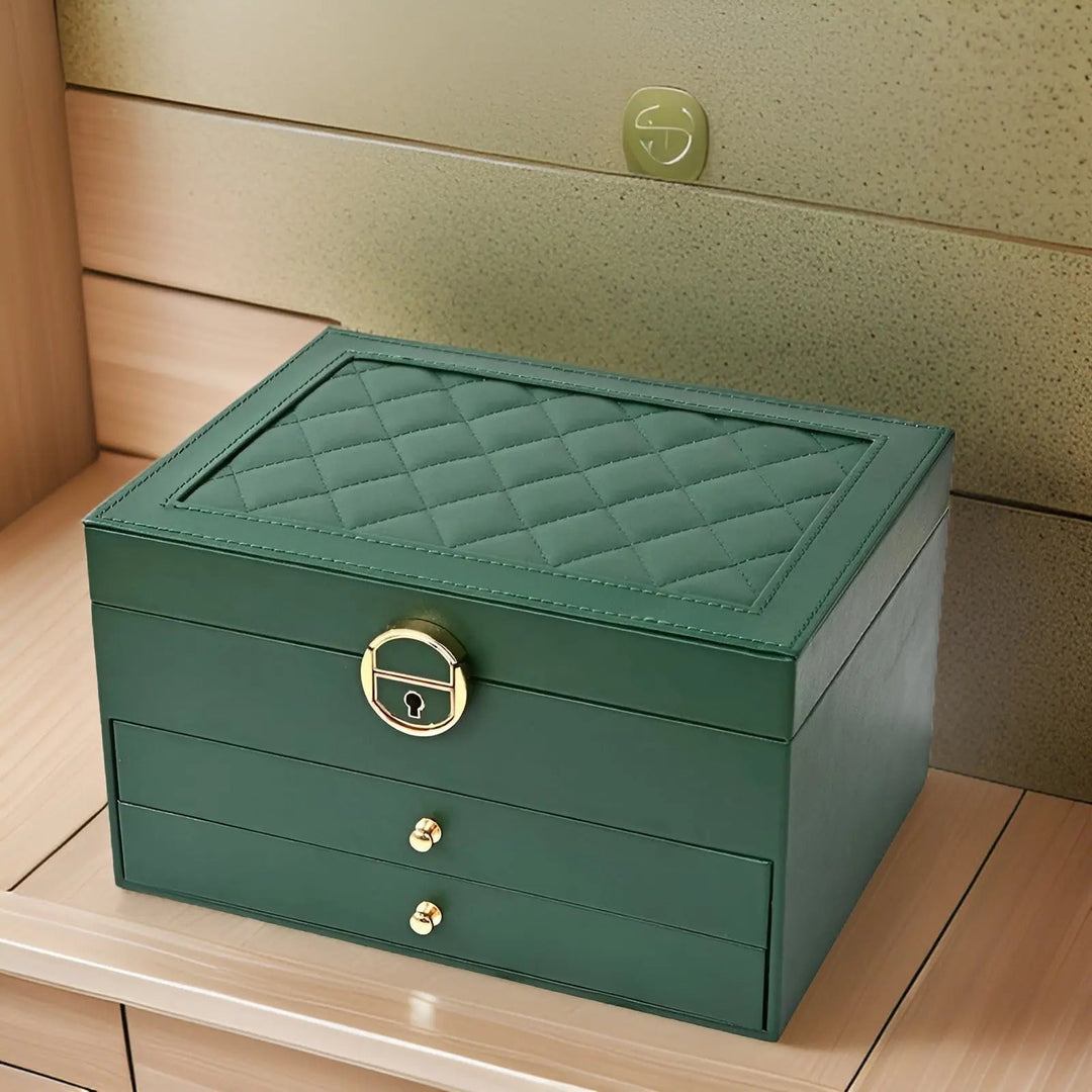 Luxury Multi-Layer Jewellery Box – Elegant, Sustainable Organiser