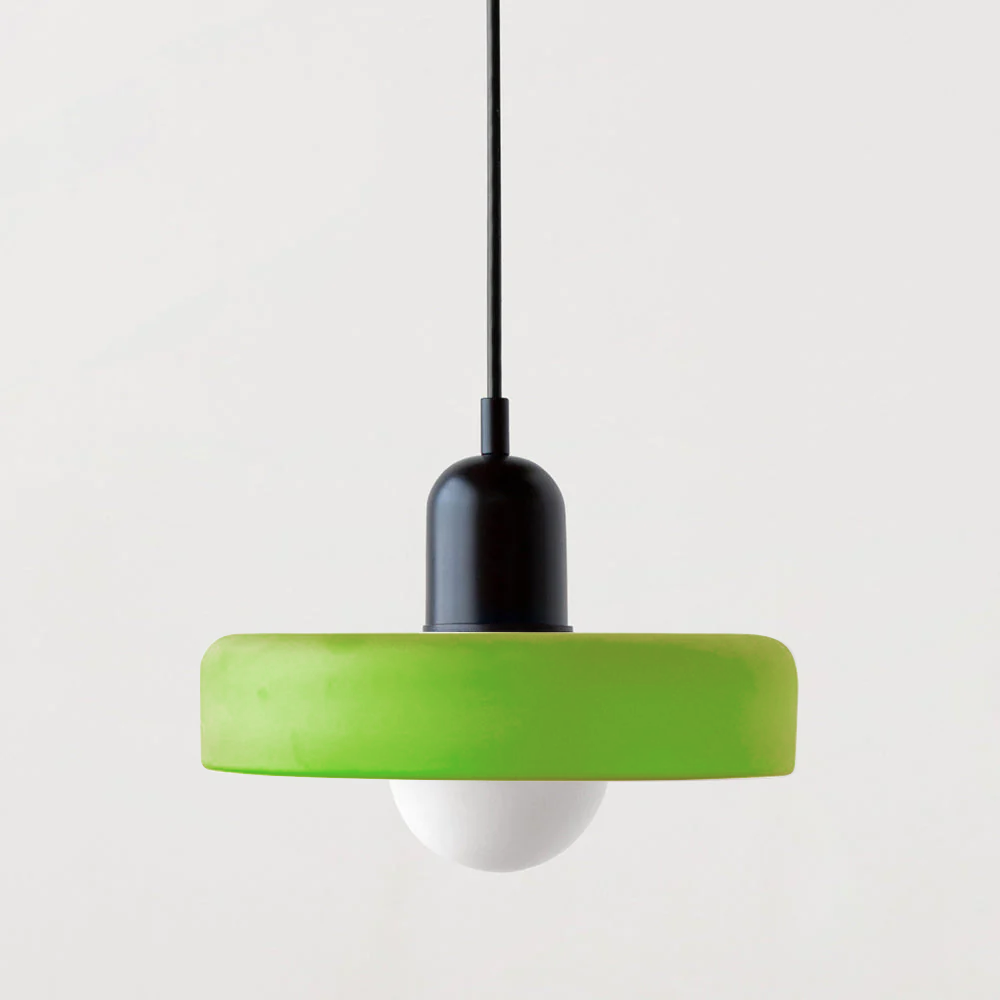 Colourful Bauhaus-Style Pendant Lamp - StiloGlas