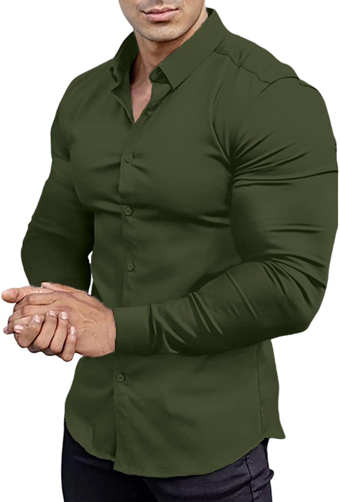 Men's Slim-Fit Shirt for Spring 2026 – Crease-Resistant – David