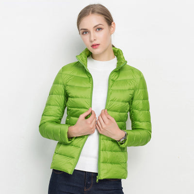 Lightweight Waterproof Down Jacket for Spring 2026 - City Elegance