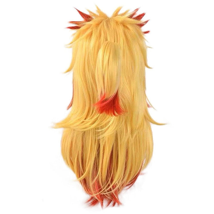 Halloween Anime Cosplay Costume Wig with Long Wavy Styling for Dress Up and Party Events
