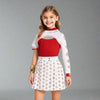 Halloween Cosplay Costume with Hooded Shrug and Pleated Skirt Multi-Piece Set