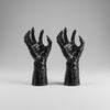 Halloween Creepy Hand Wall Decor Candle Holder with Textured Gothic Design Large Canvas Art