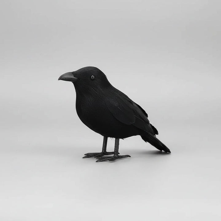 Halloween Crow Decorations Fake Black Artificial for Yard Haunted House Party Decor