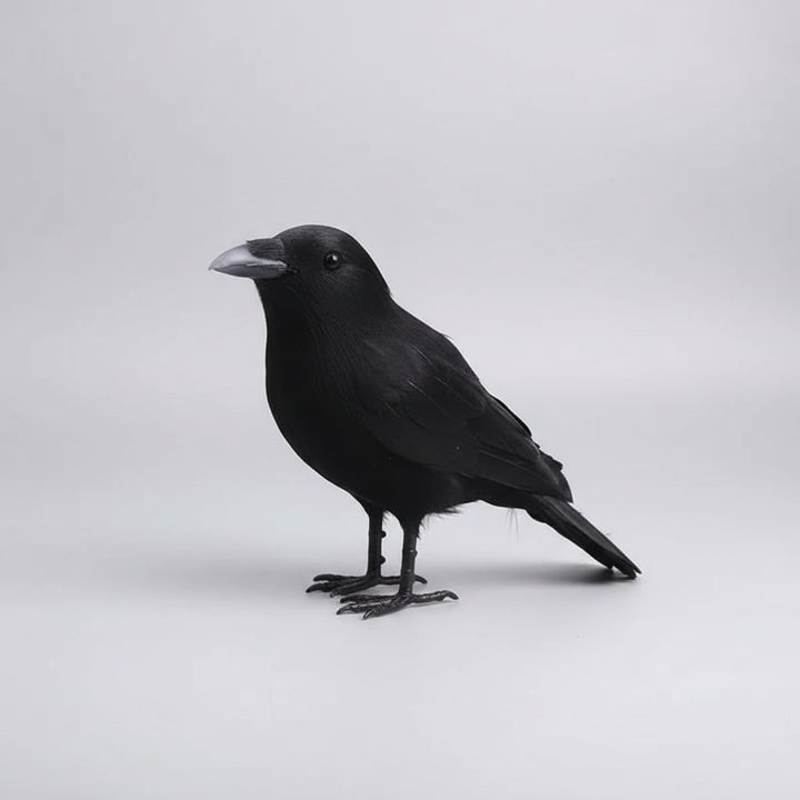 Halloween Crow Decorations Fake Black Artificial for Yard Haunted House Party Decor