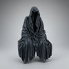 Halloween Grim Reaper Statue Spooky Gothic Resin Decoration for Haunted House Party