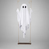 Halloween Hanging Ghost Decoration with LED Light and Swing for Outdoor Yard Party Decor