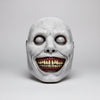 Halloween Scary Costume Mask with Creepy Demon Smiling Face and Textured Wrinkled Skin for Party