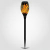 Halloween Solar Powered Outdoor Torch Lights with Flickering Flame Effect for Yard Decoration