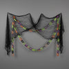 Halloween Spooky Black Gauze Netting Decoration for Haunted House Party Decor Creepy Cloth
