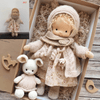 Handmade Waldorf Cuddle Doll – Poppi