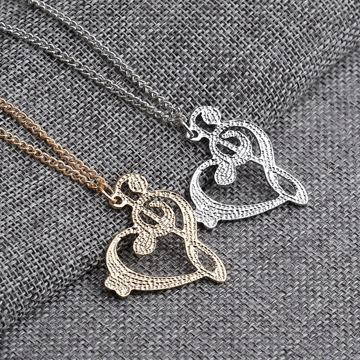 Musical Heart Necklace