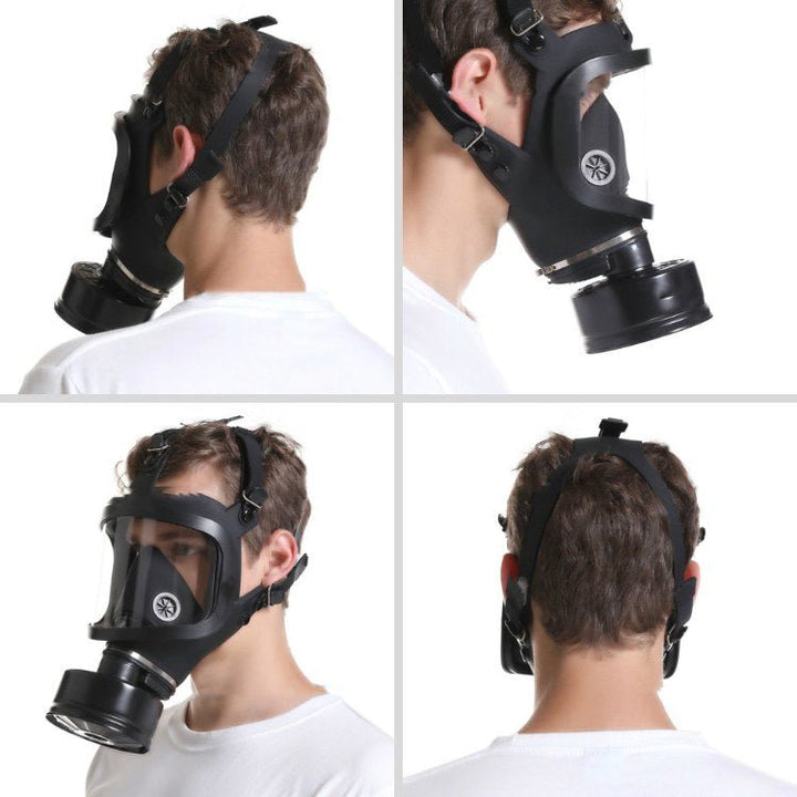 Tactical NRBC Protective Mask with Hydration System