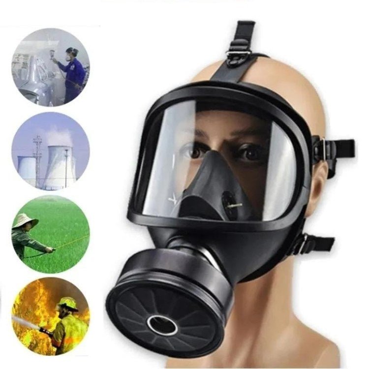 Tactical NRBC Protective Mask with Hydration System