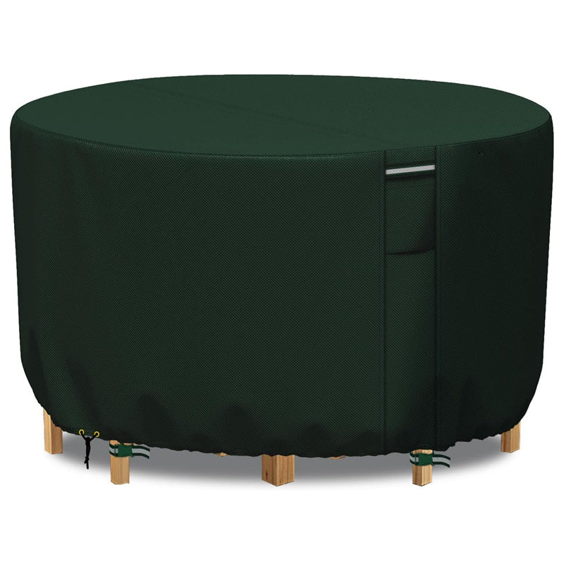 Heavy-Duty Round Patio Furniture Cover with Air Vents