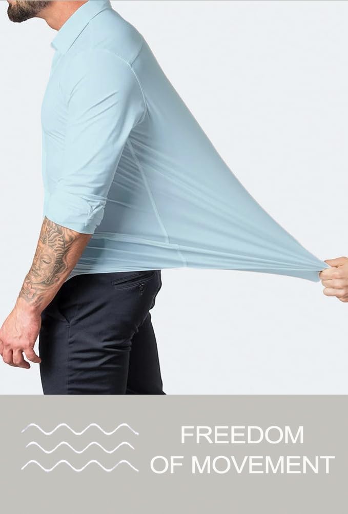 Men's Slim-Fit Shirt for Spring 2026 – Crease-Resistant – David