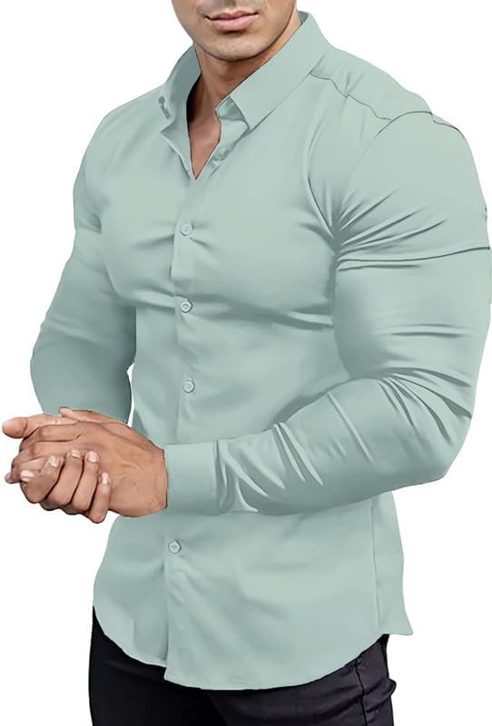 Men's Slim-Fit Shirt for Spring 2026 – Crease-Resistant – David