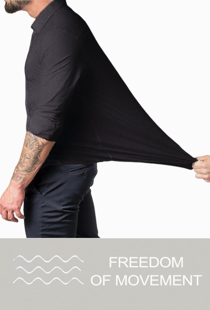 Men's Slim-Fit Shirt for Spring 2026 – Crease-Resistant – David