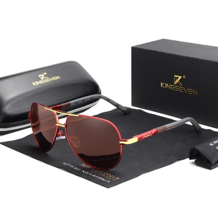 Vintage Men's Sunglasses - UV400 Protection