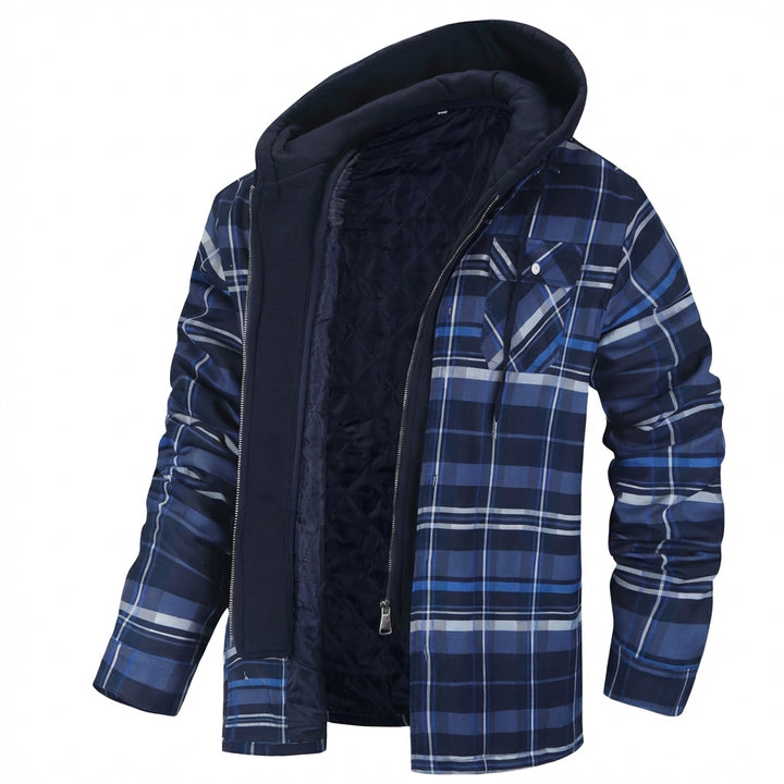 Enzo – Checkered Jacket for Men with Timeless Elegance