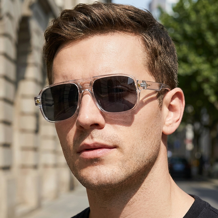 Men’s Square Frame Sunglasses