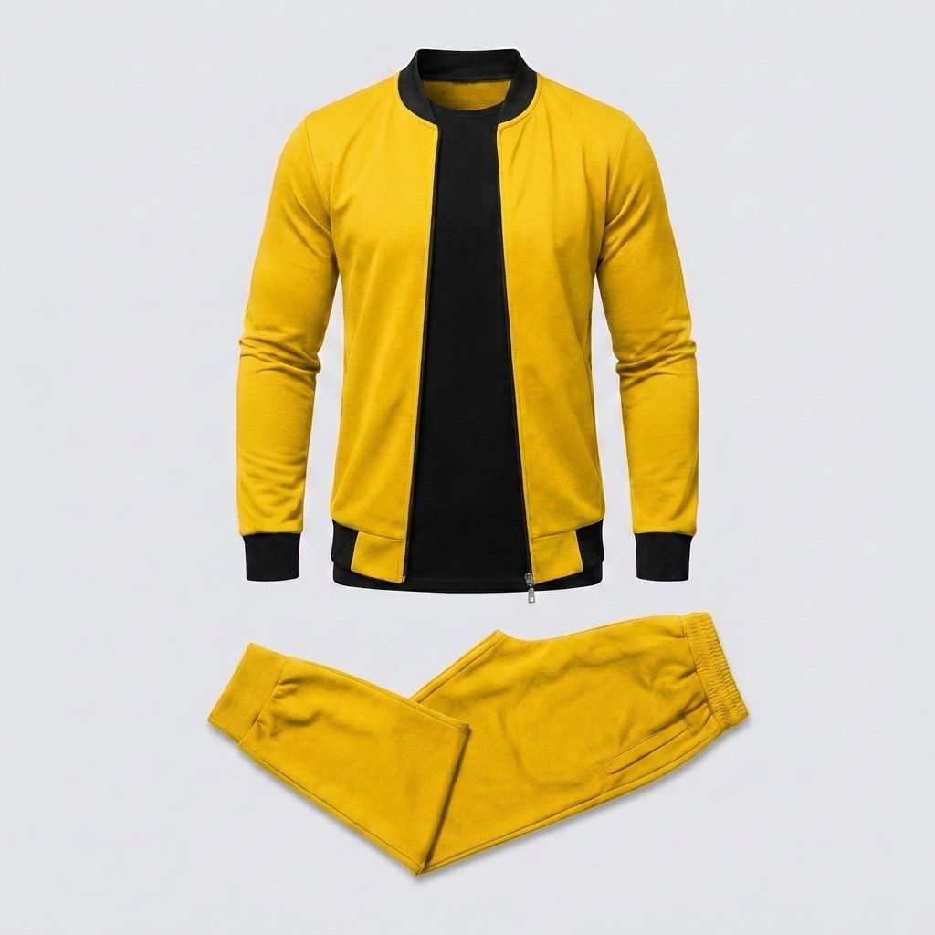 Men’s Zip Tracksuit Set
