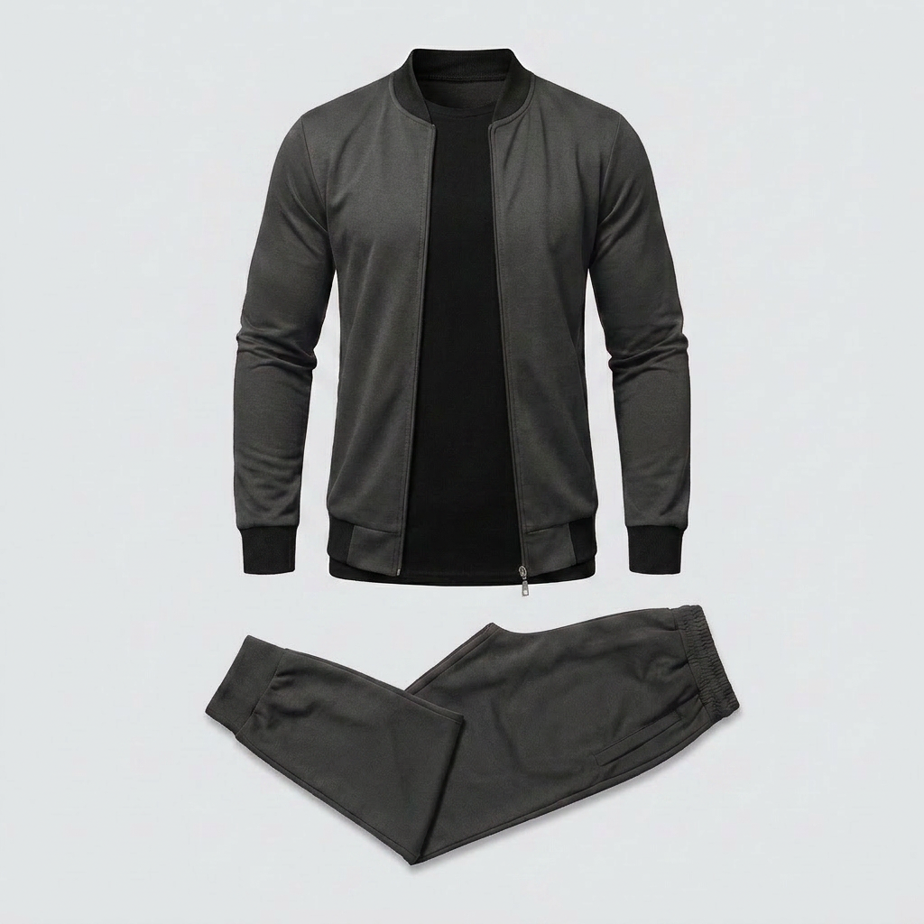 Men’s Zip Tracksuit Set