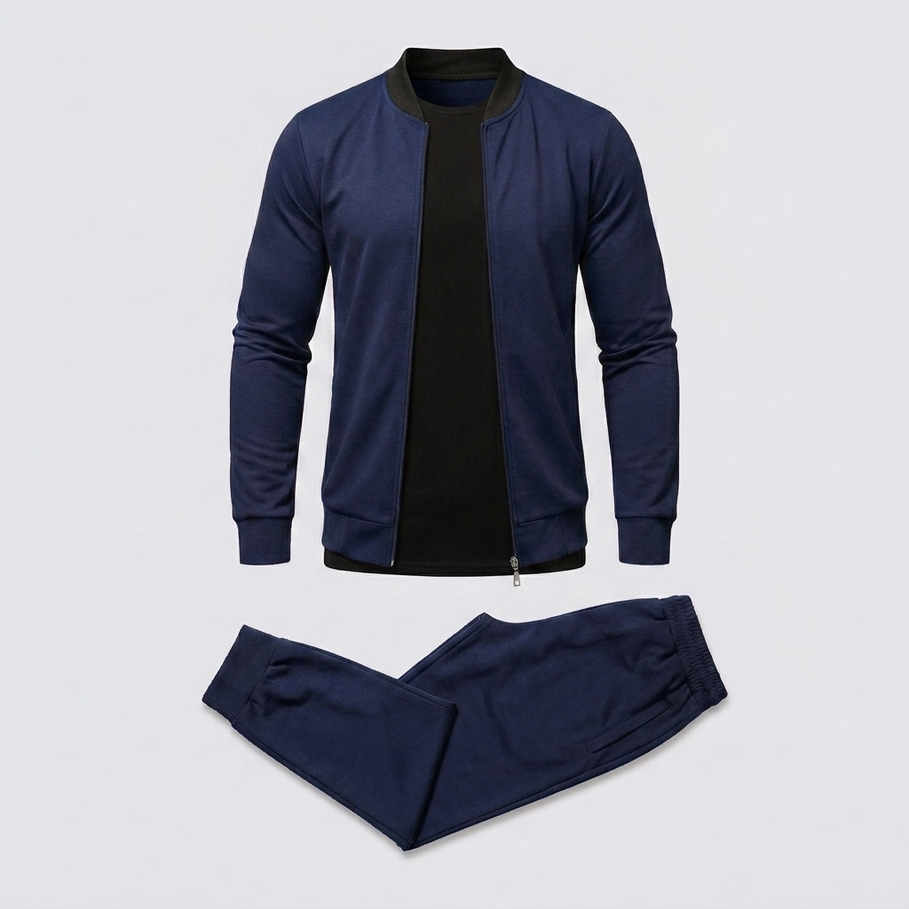 Men’s Zip Tracksuit Set