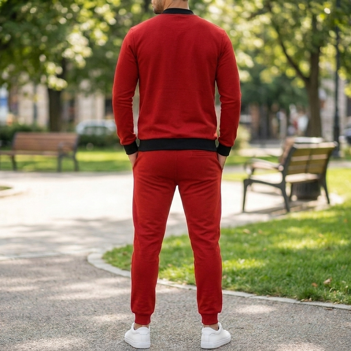 Men’s Zip Tracksuit Set
