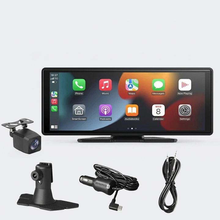 10.26” Wireless Car Display with Smart Phone Integration