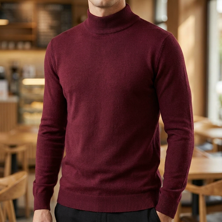 Slim Turtleneck Sweater