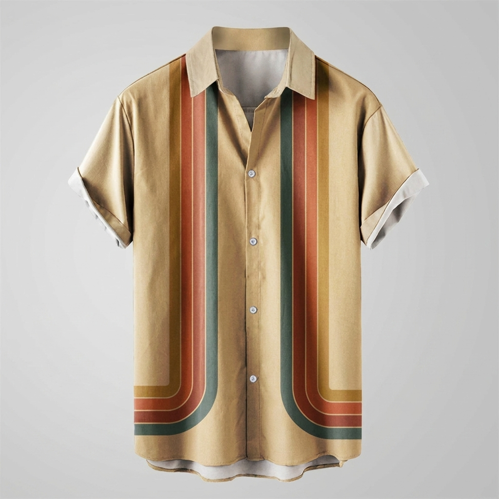 Men's Retro Stripe Shirt