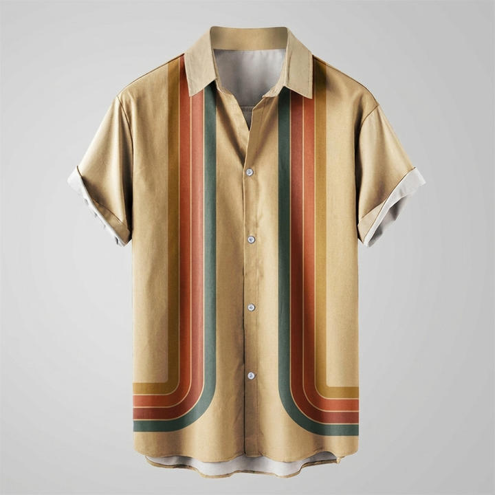 Men's Retro Stripe Shirt