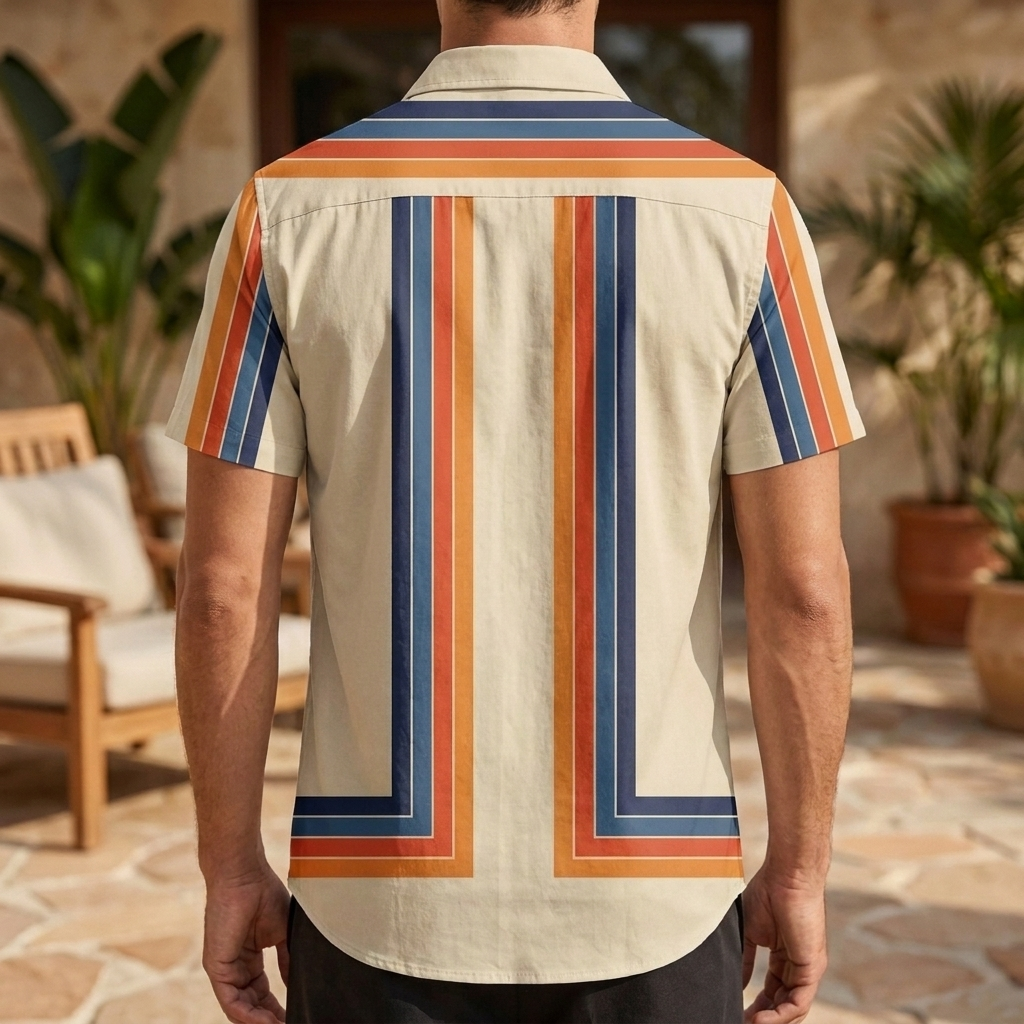 Men's Retro Stripe Shirt