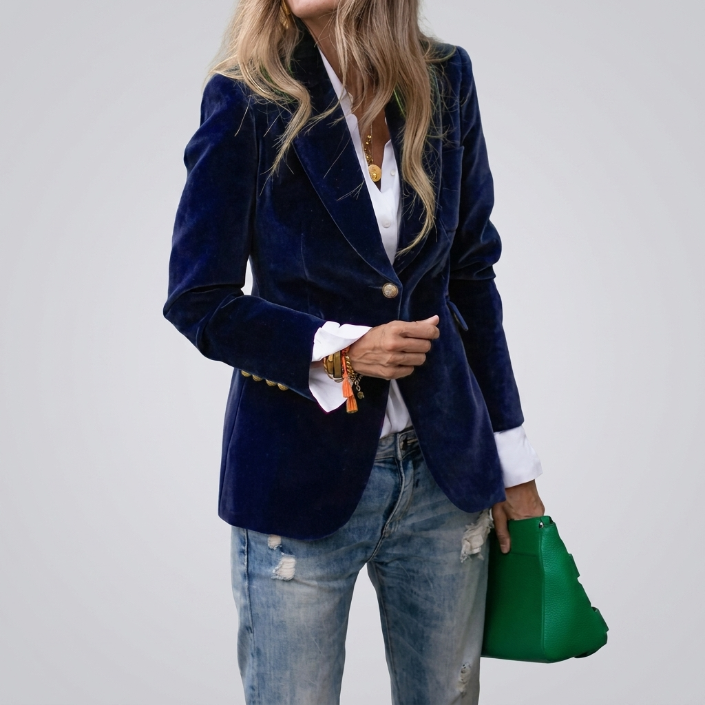 Elegant Women’s Blazer Jacket with Tailored Design