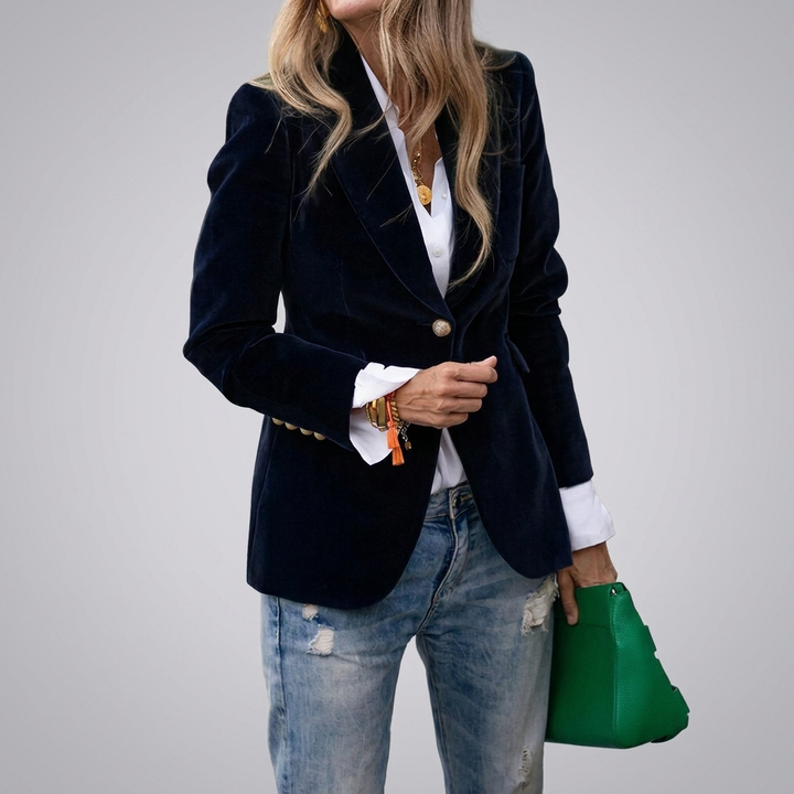 Elegant Women’s Blazer Jacket with Tailored Design