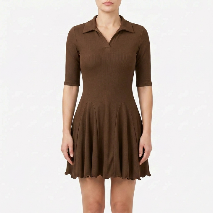 Flared A-Line Mini Dress