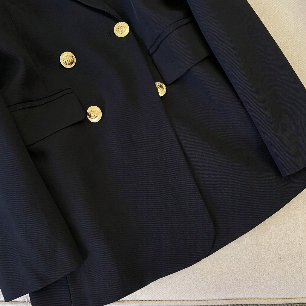 Women’s Double‑Breasted Blazer
