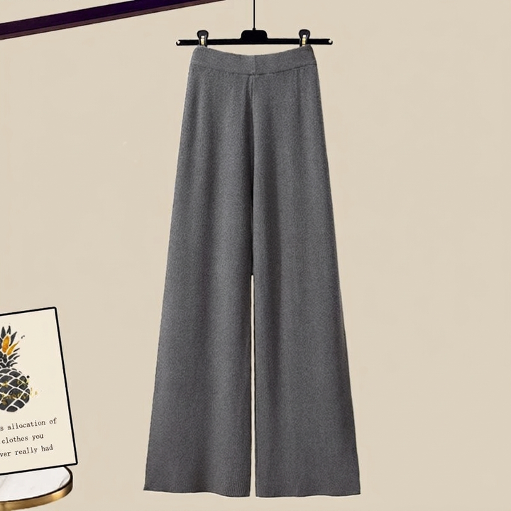 3‑Piece Wide Leg Trousers
