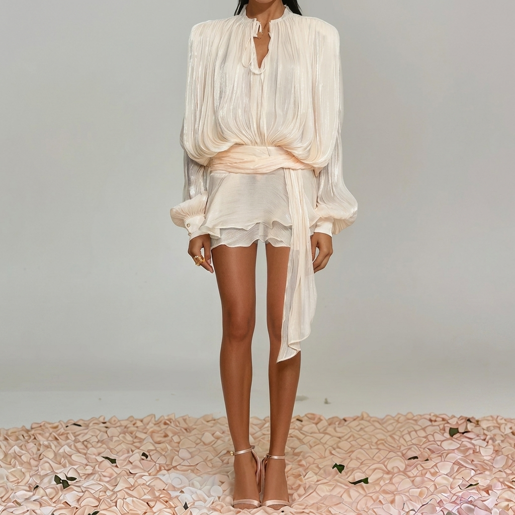 Chic Tiered Mini Dress