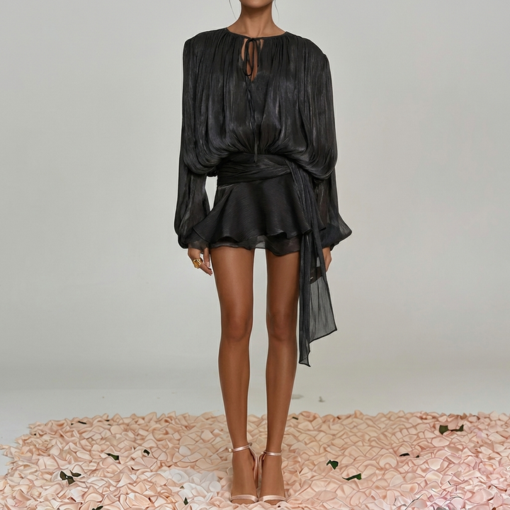 Chic Tiered Mini Dress