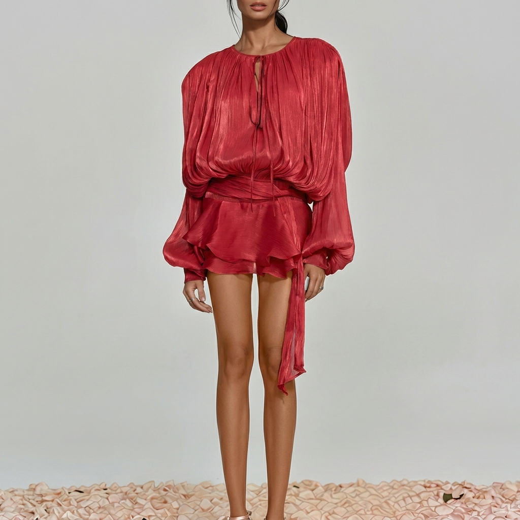 Chic Tiered Mini Dress